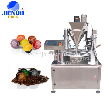 Máquina de llenado de cápsula de café Nespresso Nitrógeno Gas Formulario Formulario de relleno de sello